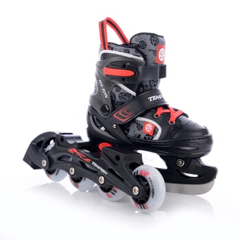 Tempish adjustable kids ice skates Rs TON Duo led