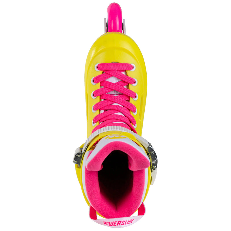 Powerslide Zoom Neon Yellow rolerji 80