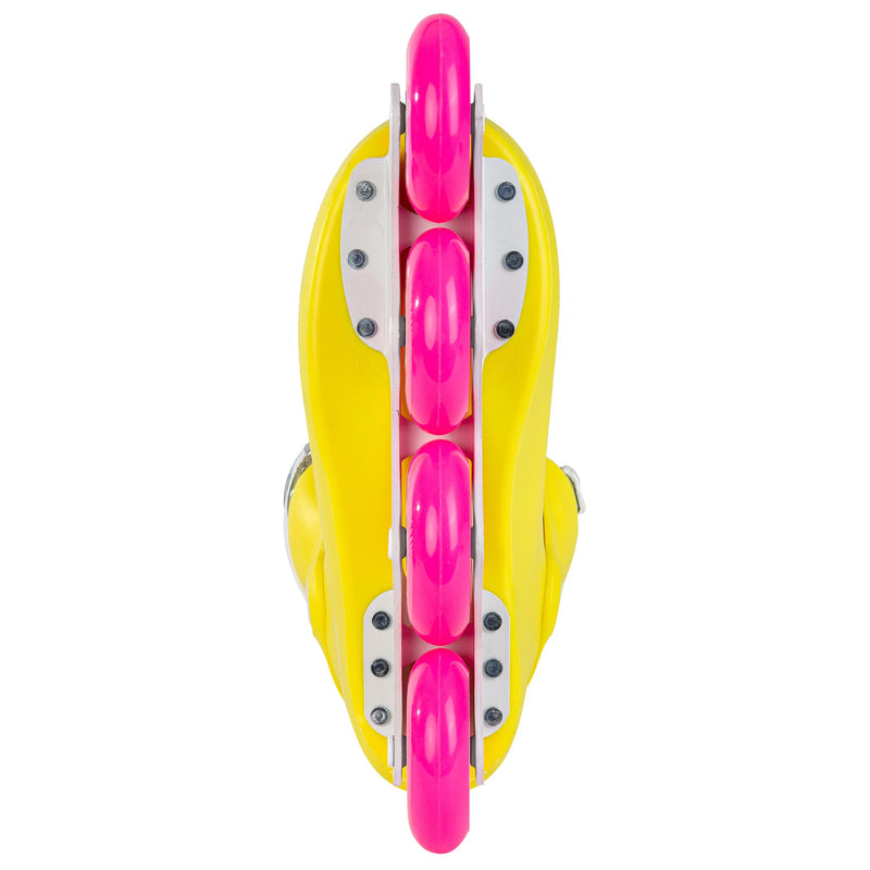 Powerslide Zoom Neon Yellow rolerji 80