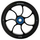 UNION koleščka za skiro za trike SPOKED LITE PRO SCOOTER WHEELS 110 mm Black