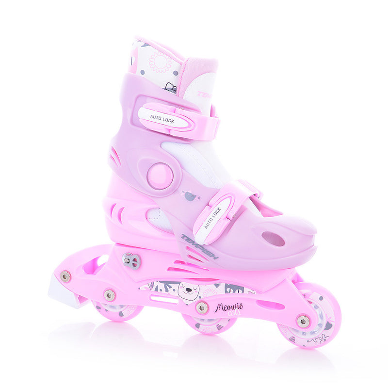 Tempish inline kids skating set with protectors Kitty Skate set | Sport Station.