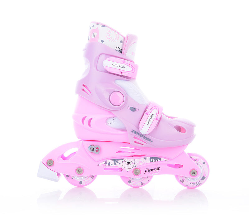 Tempish inline kids skating set with protectors Kitty Skate set | Sport Station.