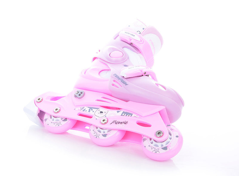 Tempish inline kids skating set with protectors Kitty Skate set | Sport Station.