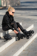 Powerslide inline fitness skates Swell Triple Black 110 | Sport Station.