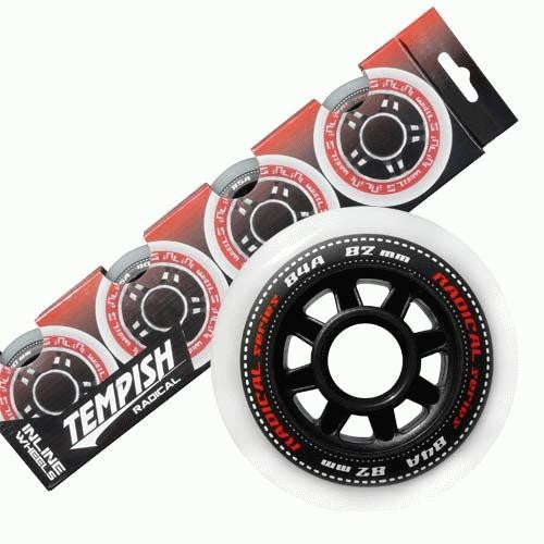 Tempish inline skating Radical 72x24 84A wheels | Sport Station.