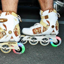 Tempish inline skating Flashing 76x24 85A wheels | Sport Station.