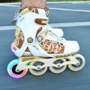 Tempish inline skating Flashing  84x24 85A wheels | Sport Station.