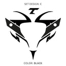 Tempish Set of stickers for Hero mask | Sport Station.