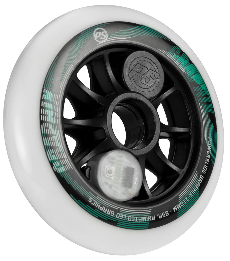 Powerslide inline wheel Graphix 110 | Sport Station.