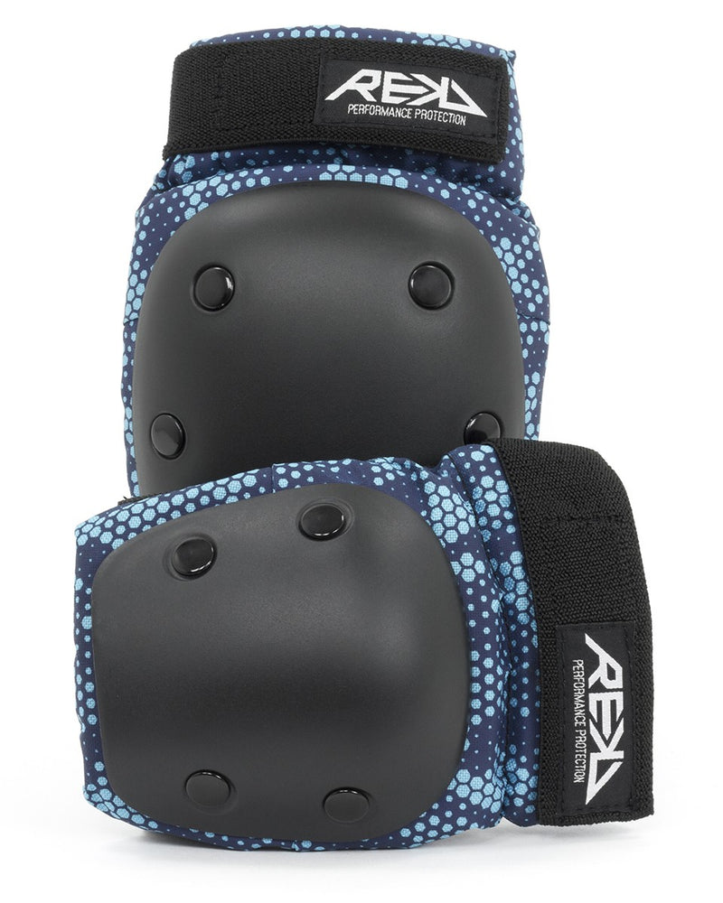 Rekd knee and elbow protectors Youth Heavy Duty Double pad Set | Sport Station.