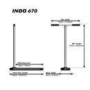 Indo freestyle scooter 670 trampoline scooter | Sport Station.