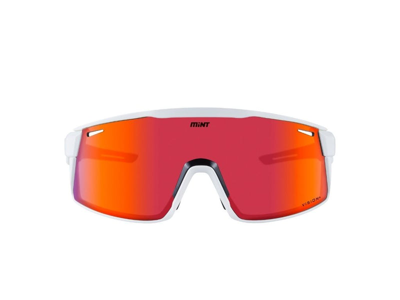 Sončna očala Mint Fast Forward Vision+ bela/rdeča