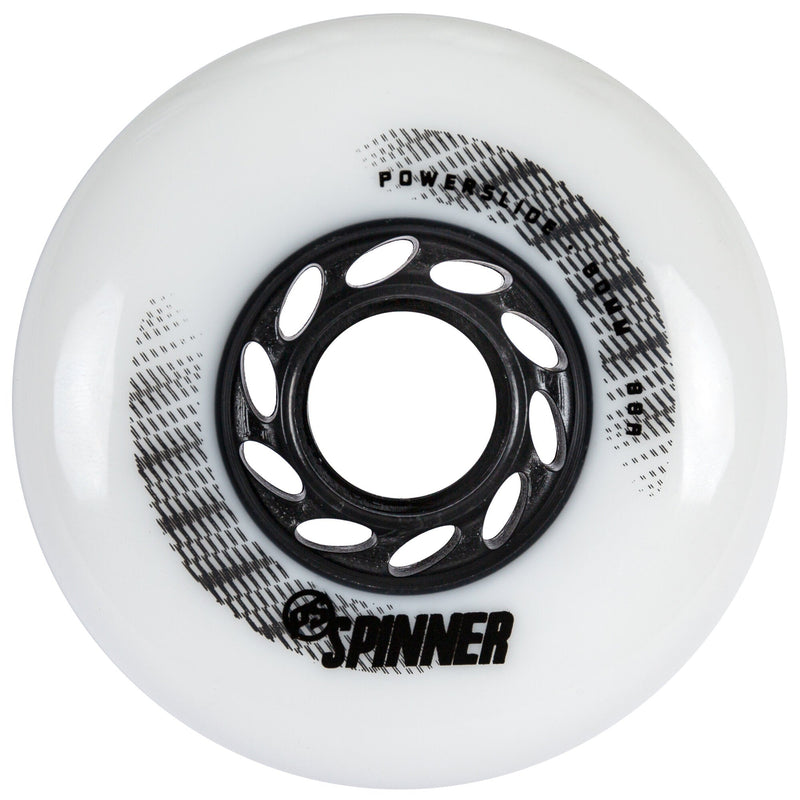Powerslide inline skating wheels Spinner 80/88A White, 4-pack | Sport Station.